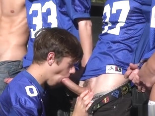 Big dick twinks bukkake with cumshot
