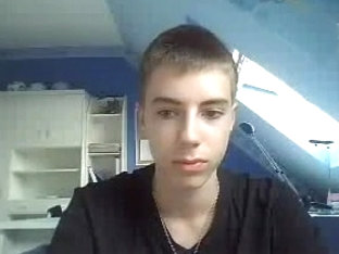 Cute boy masturbating on cam