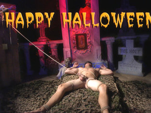 Is it a serial killer or a hot stud for edging on Halloween night?