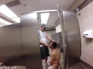 Public Restroom Sex Show-adx