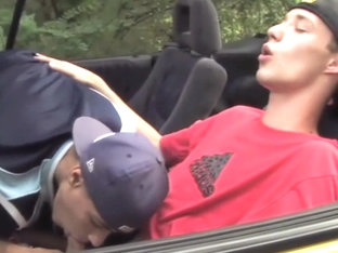 Sexy Guys Having Hot Car Sex
