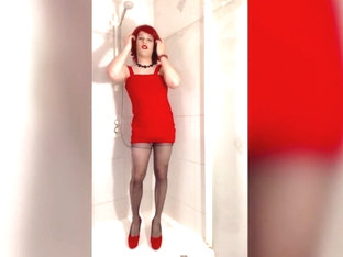Red Dress Shower