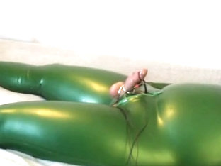 Electro and latex with Huge Cumshot