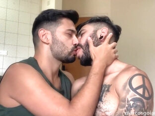 Hard Brazilian Breeding Cassio Farias With Marcos Goiano