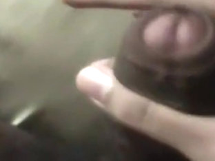 Uncut jerk off flabby to hard