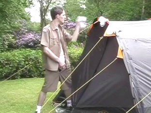 In Tents Orgasms - Busted By Two Twinks