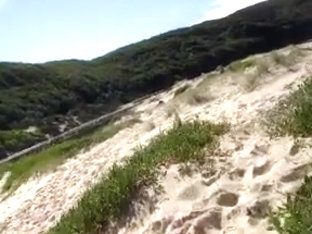 nude beach and dunes fun