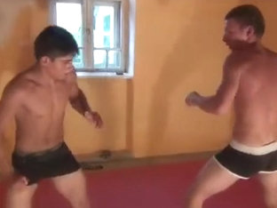 Teen wrestling and domination